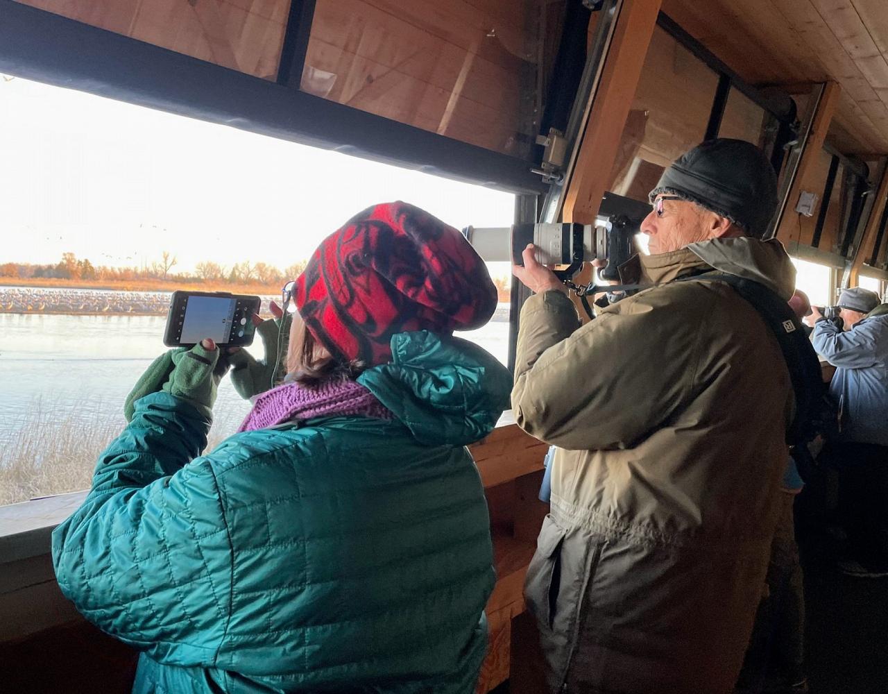 Birding Nebraska, Platte River, Bird watching Nebraska, Audubon Rowe Sanctuary, Naturalist Journeys, Wildlife Tour, Wildlife Photography, Ecotourism, Specialty Birds, Birding Hotspot, Sandhill Cranes